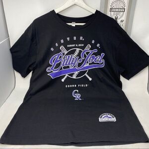 BILLY JOEL LIVE @ ROCKIES COORS FIELD OFFICIAL  Mens Size Large